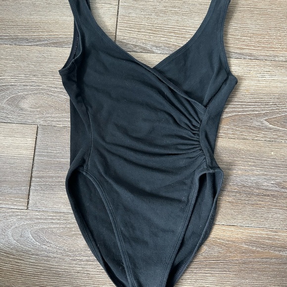 Vintage Black Jacques Morét M Bodysuit - Picture 2 of 7